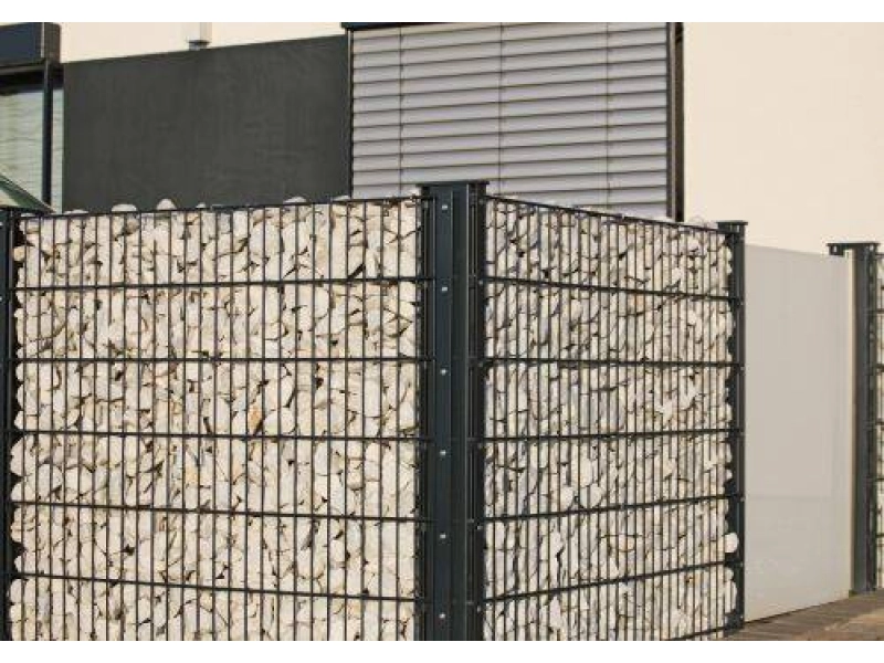 Welcher Stein ist geeignet für eine Gabionen-Zaun?